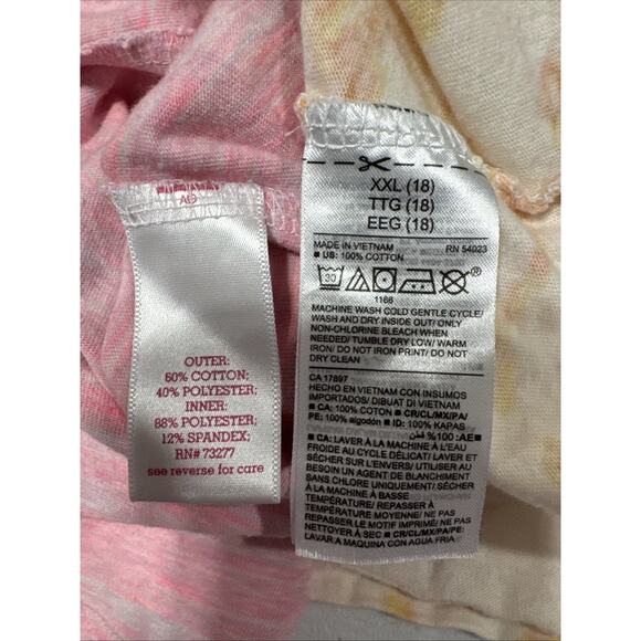 Lot of 2 OLd Navy So Girls 16- 18 Short Sleeve Tee, Sleeveless Hooded Tank Top - Picture 5 of 13